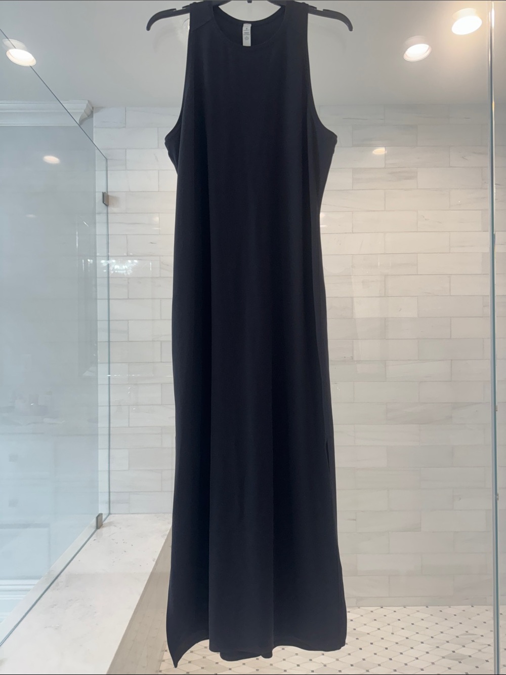 lululemon athletica Classic Black Sleeveless Maxi Dress